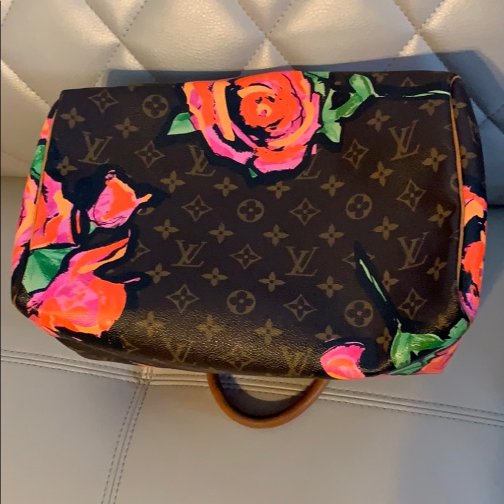 🌹Louis Vuitton 🌷Stephen Sprouse Roses Speedy30🌹 - Picture 5 of 16